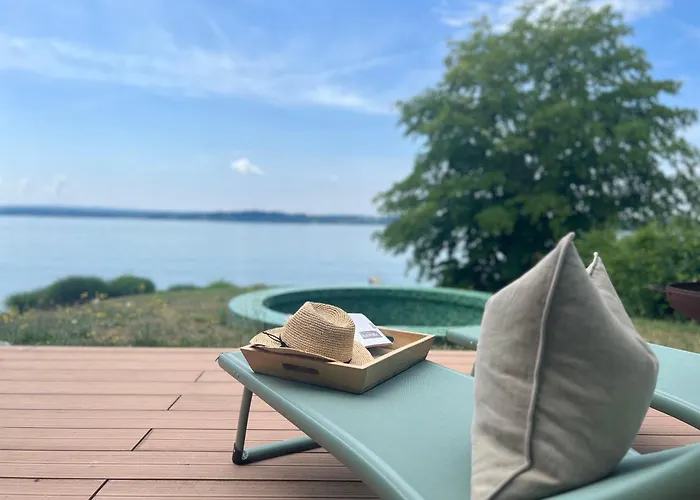 Дом отдыха Am Mit Privatem Seezugang Меерсбург